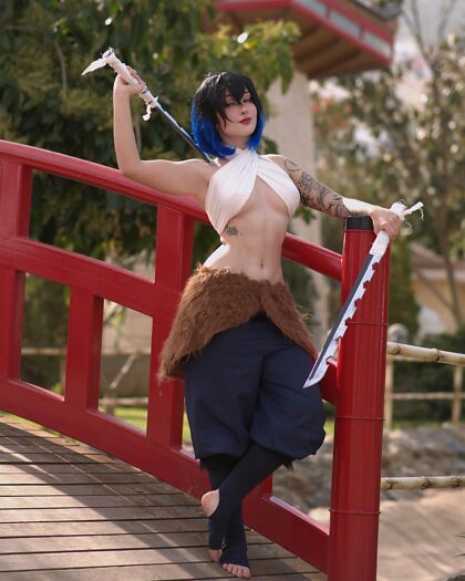 Cosplay d'Inosuke par Nyukix