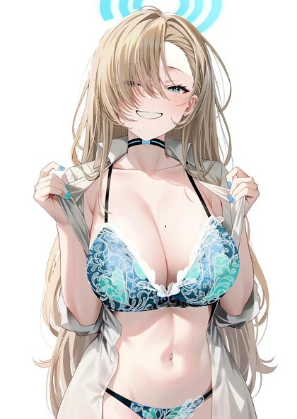 Asuna's zeer chique lingerie