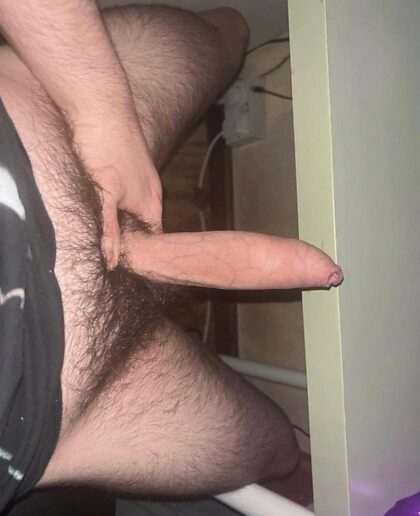 Just my uncut cock for you guys :)