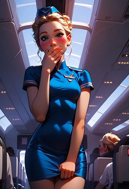 Kort verhaal: De stewardess