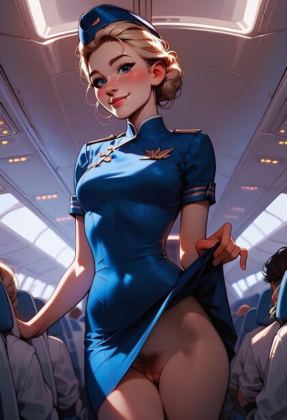 Kort verhaal: De stewardess