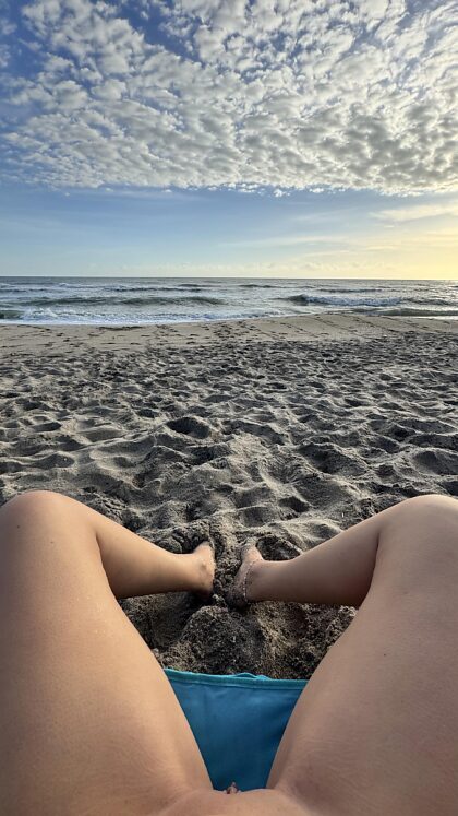 Het voelde goed om terug te zijn op het strand van Blind Creek