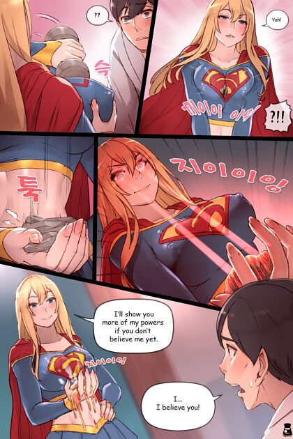 Supergirls geheimer Pornocomic