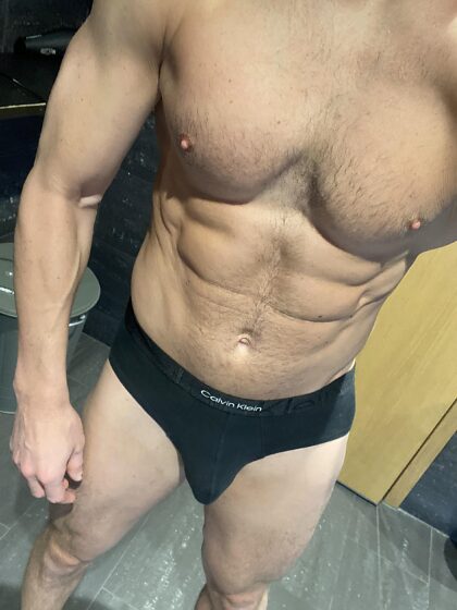 How do you like my black ck briefs?