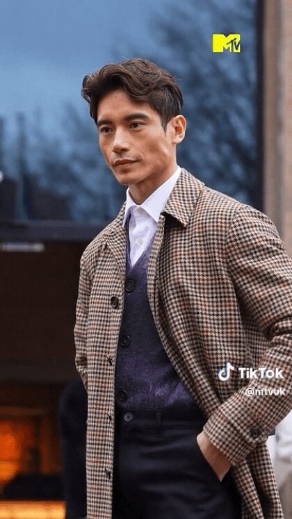 Manny Jacinto chez Hermès FW2025