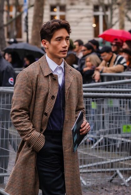 Manny Jacinto chez Hermès FW2025