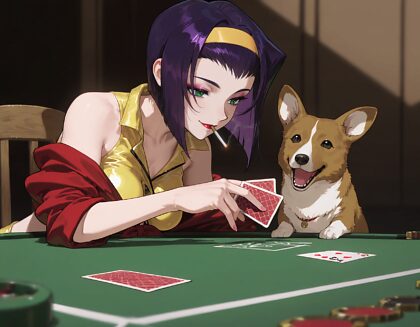 Faye „Lady Luck“ Valentine Strip-Poker