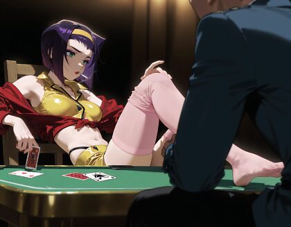 Faye 'Lady Luck' Strip Poker de Dia dos Namorados