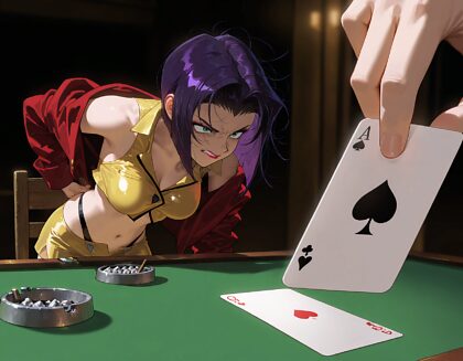 Faye „Lady Luck“ Valentine Strip-Poker