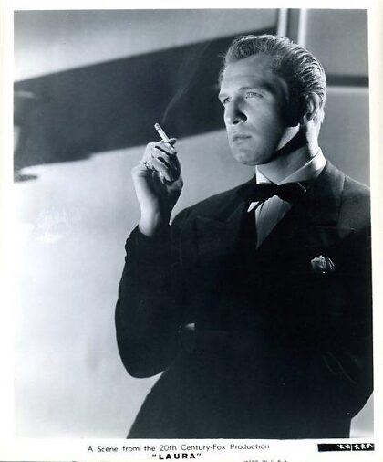 Vincent Price dans « Laura » de 1944. Divin !