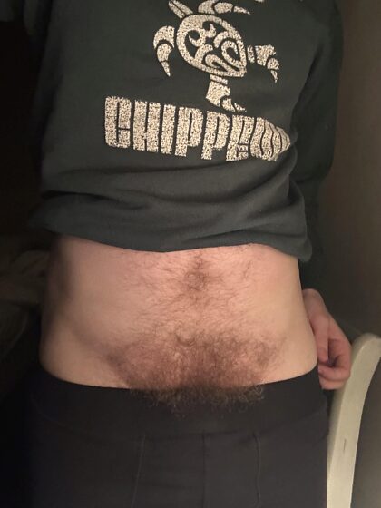 Haven’t shaved or trimmed in a while