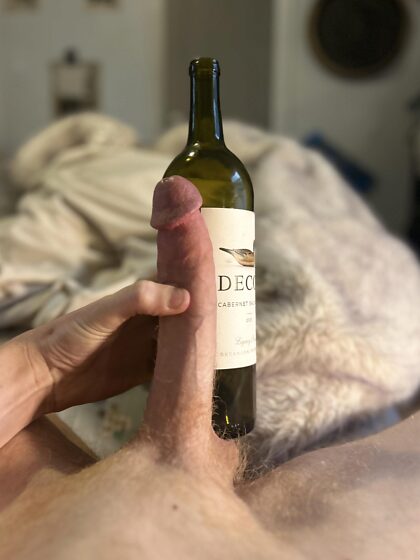 Haben Sie schon einmal eine ganze Flasche Wein auf einmal getrunken?