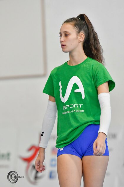 Indoor-College-Spielerin der Universität Alicante
