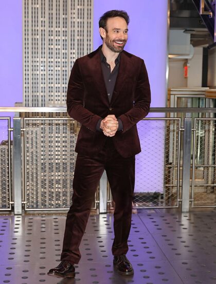 Charlie Cox à l'avant-première de Daredevil: Born Again hier soir