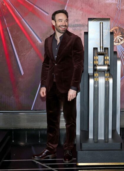 Charlie Cox à l'avant-première de Daredevil: Born Again hier soir