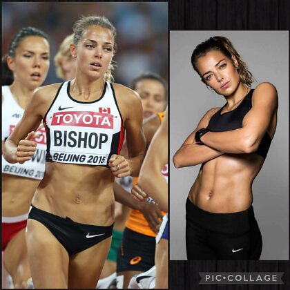 Atleta canadense Melissa Bishop