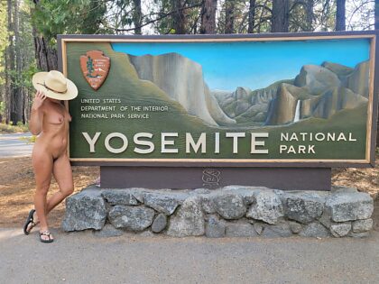 Sie sehen mich im Yosemite