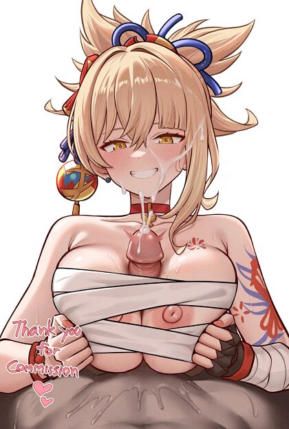Je m'amuse avec Yoimiya