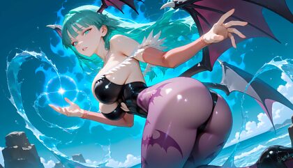 Morrigan Aensland cuisses envoûtantes... Only4uArt