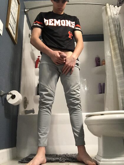 Por favor, venha me treinar, papai, 18m