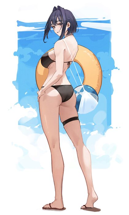 Kronii, prêt pour la plage
