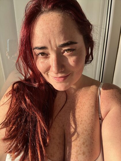 le visage..  contre le corps hehe