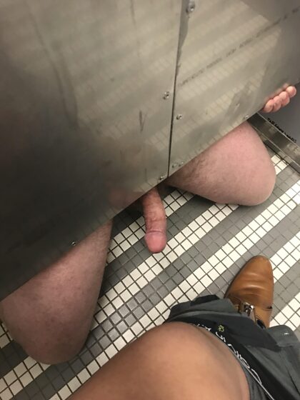 Divertimento totale nel bagno di un campus universitario