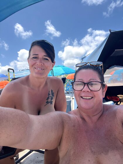 J'ai passé un super week-end à la plage avec des amis