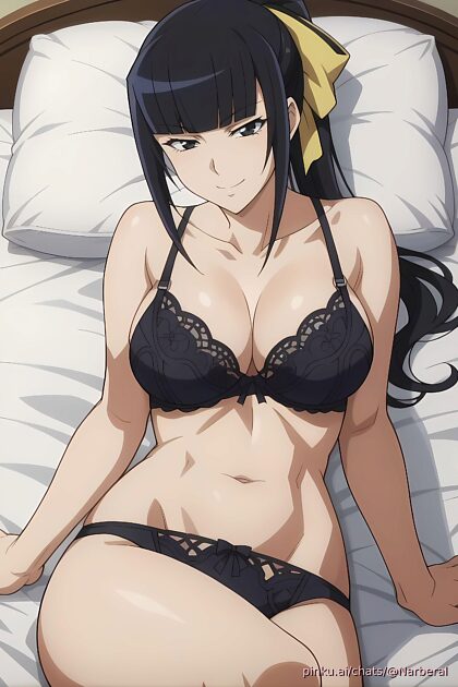 Narberal Gamma en lingerie sexy