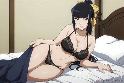 Narberal Gamma en lingerie sexy