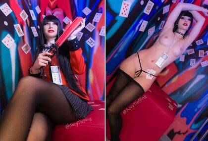 Jabami Yumeko de Kakegurui par Aery Tiefling