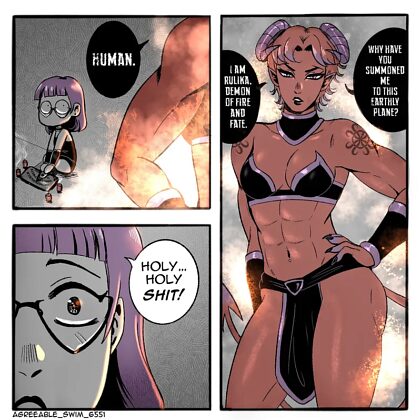 Maman musclée démoniaque