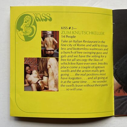 “Kiss” Serie Eén 8mm Film met Brochure 1974