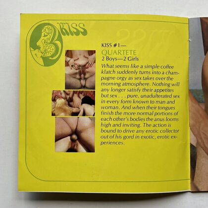 “Kiss” Serie Eén 8mm Film met Brochure 1974