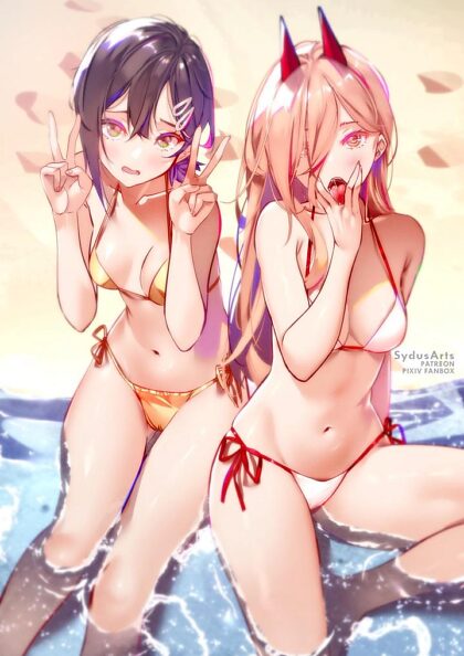 Mignonnes à la plage