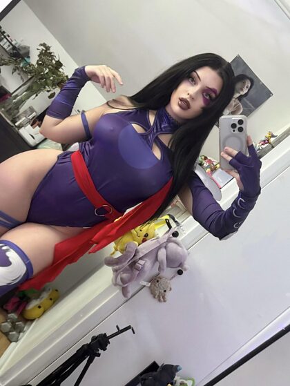 Mon cosplay de Psylocke :3
