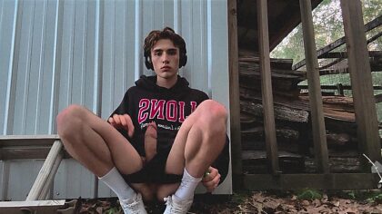 Eu, de 19 anos, não gaf