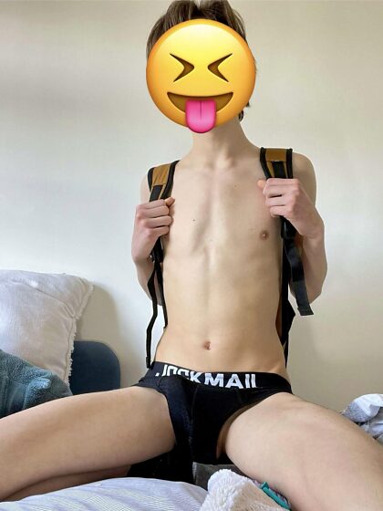 18 ans bisexuelle de retour de l'école