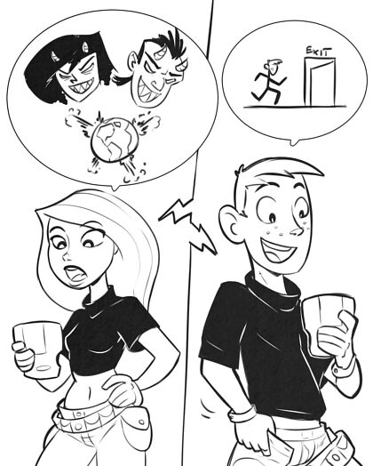 Ron et Kim ont leurs propres priorités