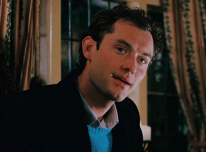 Comme demandé, Jude Law dans « The Holiday »