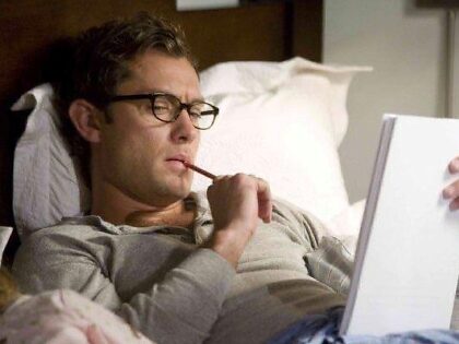 Comme demandé, Jude Law dans « The Holiday »