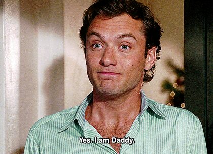 Comme demandé, Jude Law dans « The Holiday »