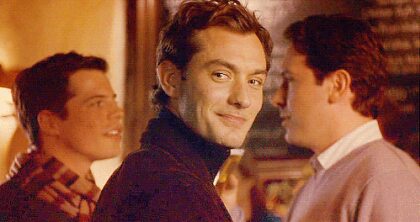 Comme demandé, Jude Law dans « The Holiday »