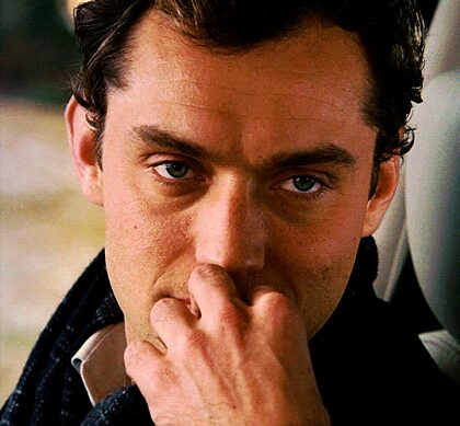 Comme demandé, Jude Law dans « The Holiday »