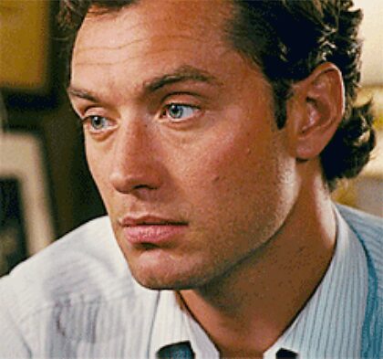 Comme demandé, Jude Law dans « The Holiday »