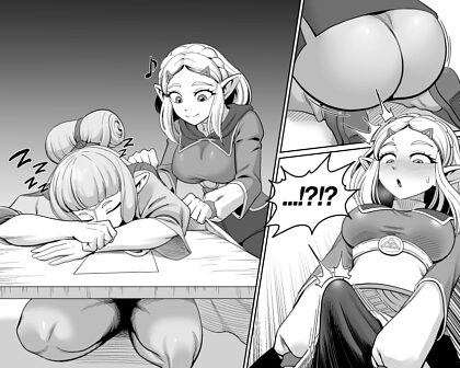 Zelda devient excitée