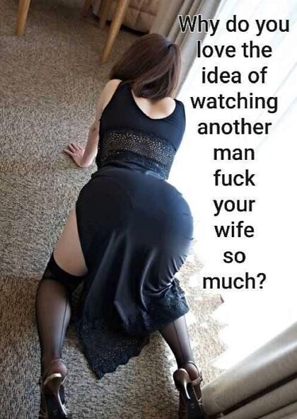 En tant qu'épouse, je suis vraiment curieuse de savoir pourquoi certains hommes aiment ça, sans jugement, je veux juste savoir.