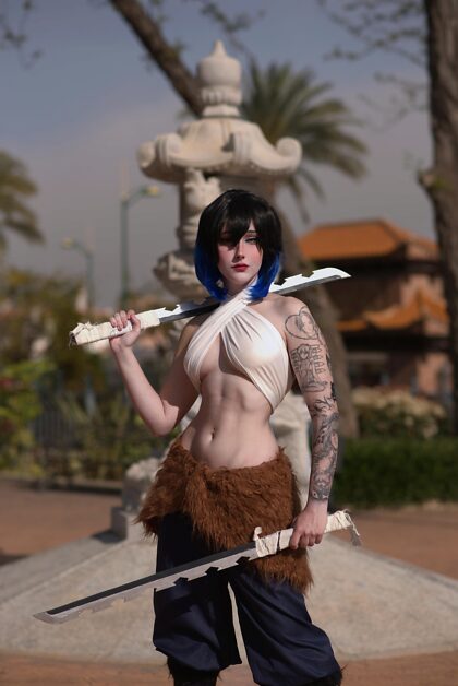 Inosuke-cosplay van Nyukix