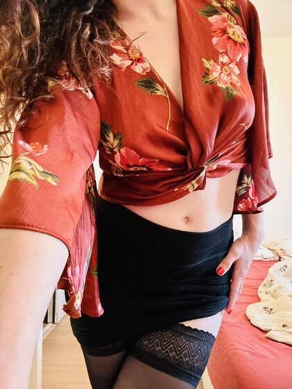 Ma tenue de grosse chienne hier soir : bandante ?
