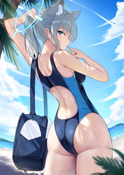 Sunaookami va à la plage